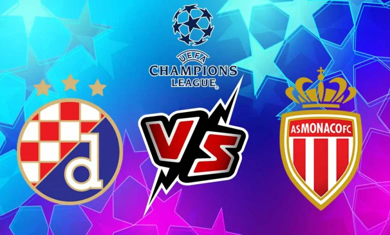 بث مباشر مباراة دينامو زغرب و موناكو اليوم 02/10/2024 كورة جول